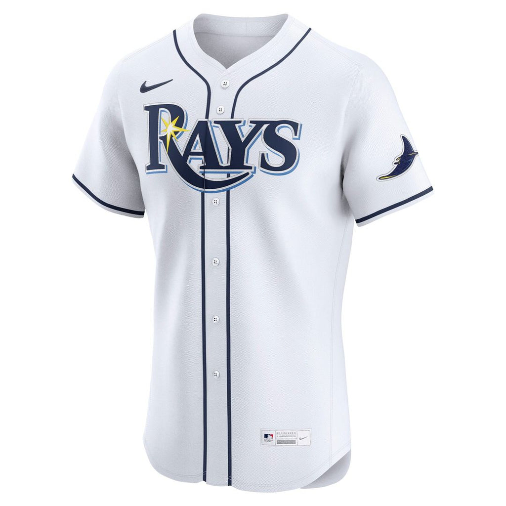 Tampa Bay Rays Nike Home Elite Jersey - White