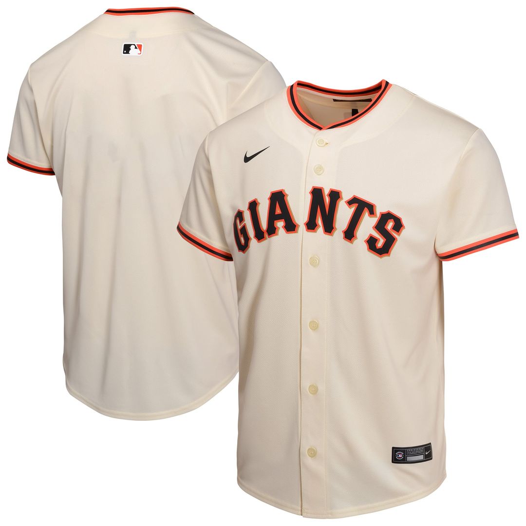 San Francisco Giants Nike Youth Home Game Jersey - Cream