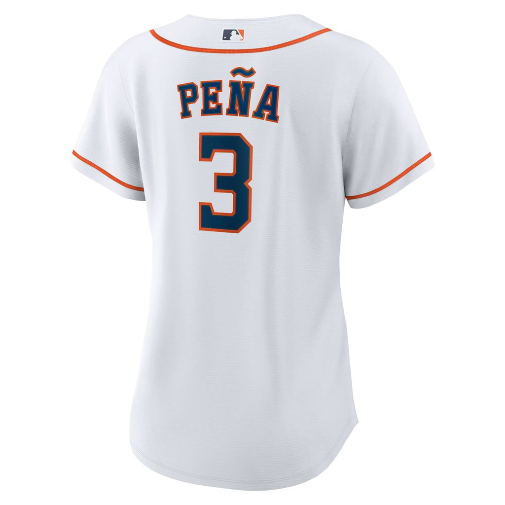 Houston Astros Jeremy Pe?a Nike Women's Home Replica Jersey - White