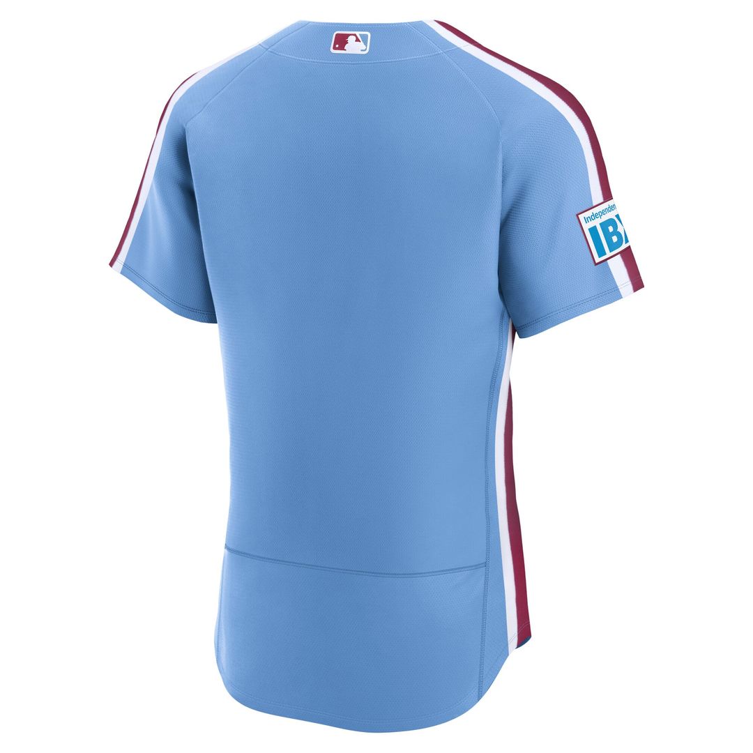 Philadelphia Phillies Nike Alternate Authentic Jersey - Light Blue