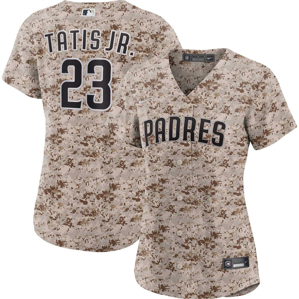 San Diego Padres Fernando Tatis Jr. Nike Women's USMC Alternate Replica Player Jersey - Camo