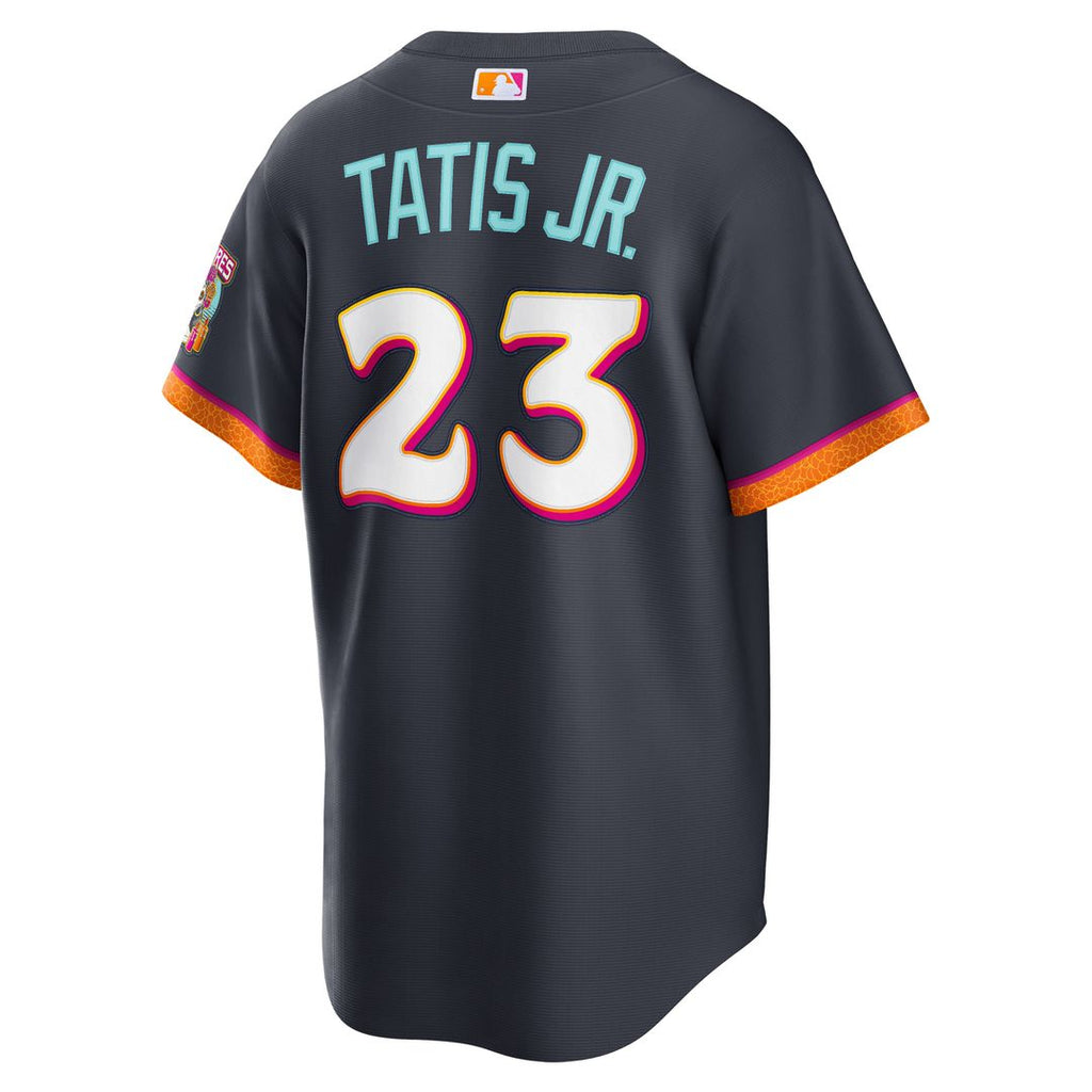 San Diego Padres Fernando Tatis Jr. Nike 2026 City Connect Stadium Jersey - Obsidian