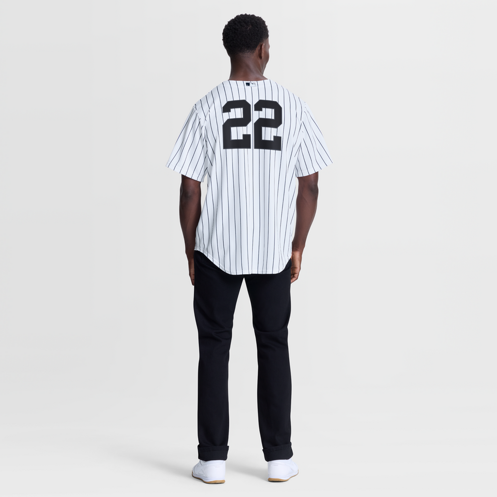 New York Yankees Ben Rice Nike Home Replica Jersey - White
