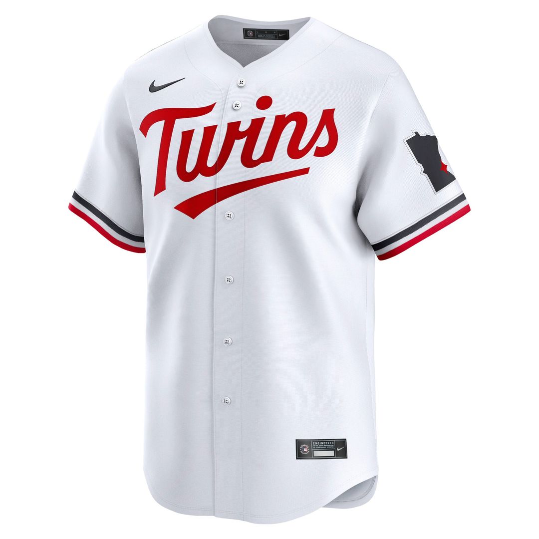 Minnesota Twins Nike Home Limited Jersey - White