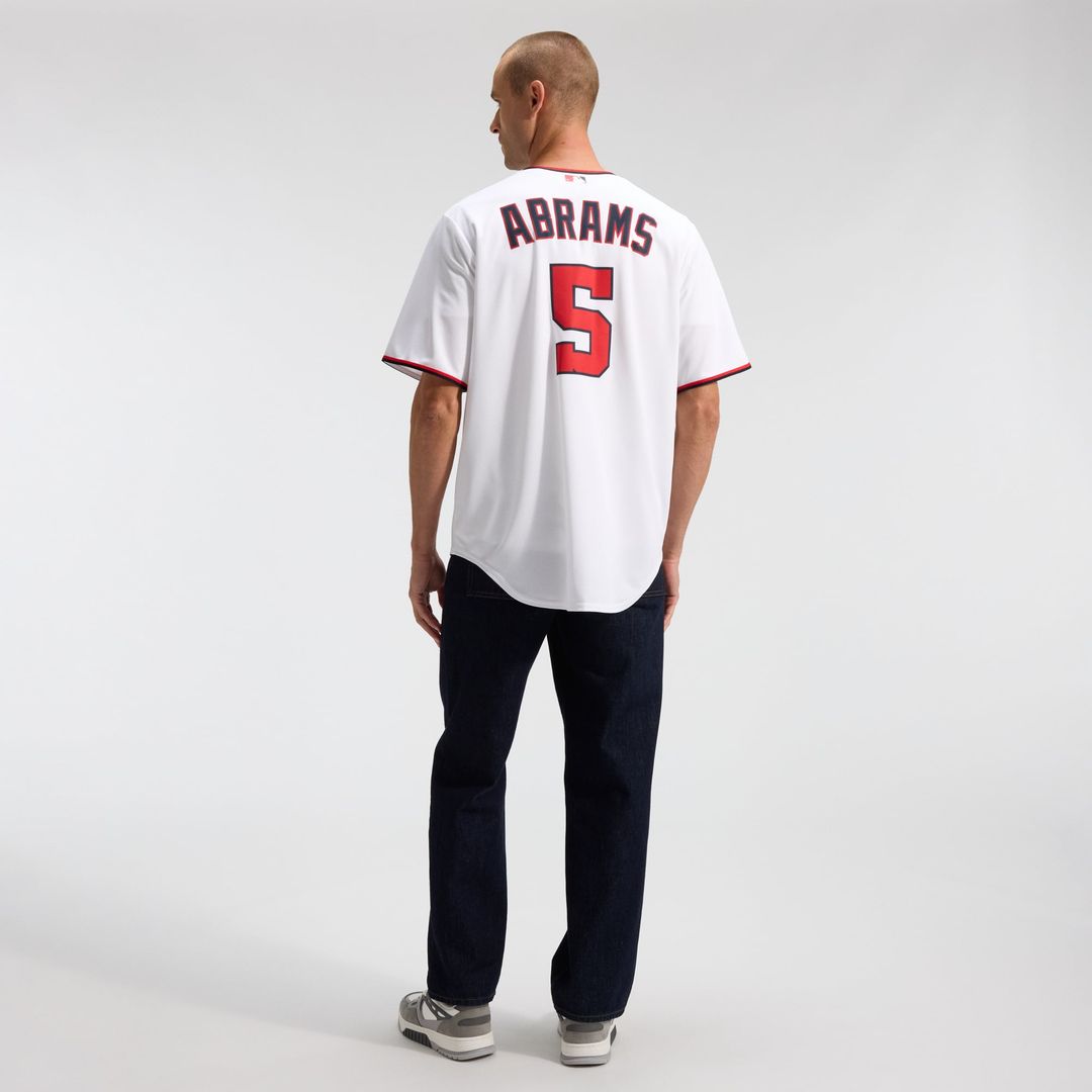 Washington Nationals CJ Abrams Nike Home Replica Jersey - White