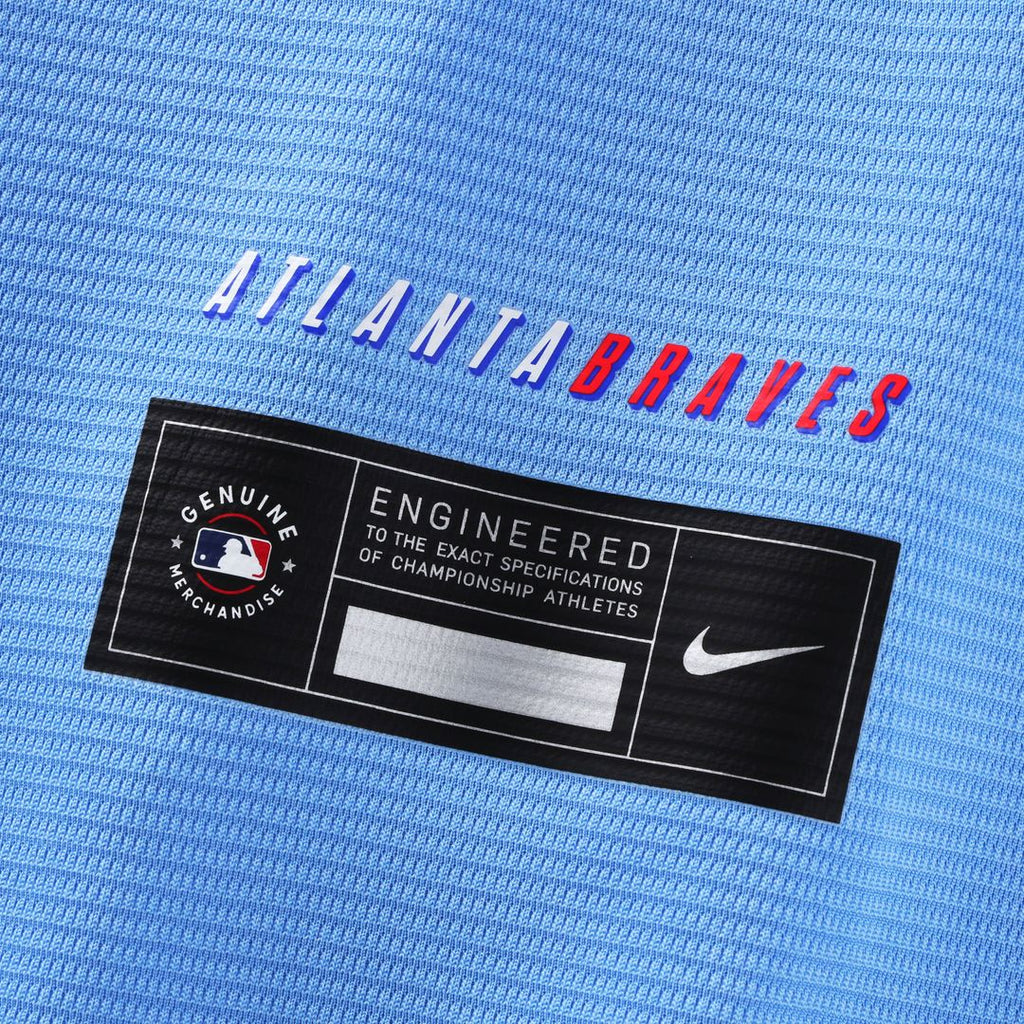 Atlanta Braves Hank Aaron Nike 2026 City Connect Stadium Jersey - Powder Blue
