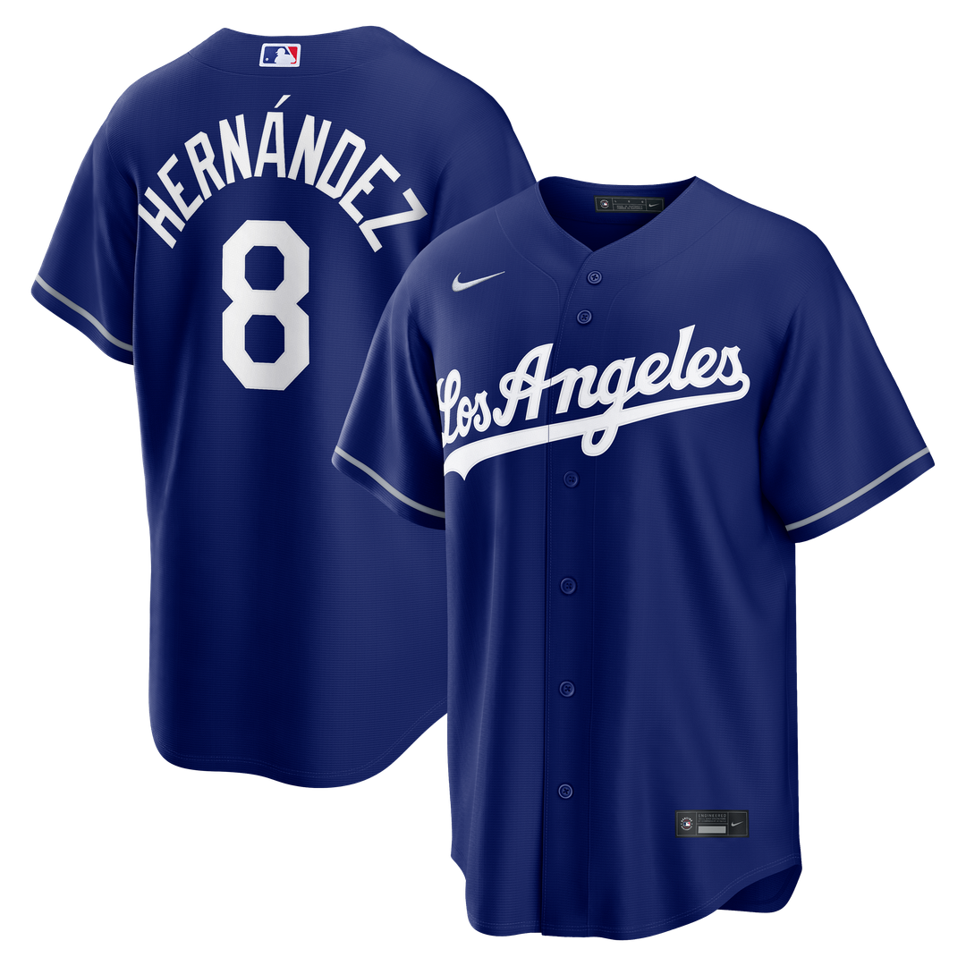 Los Angeles Dodgers Enrique Hern¨¢ndez Nike Home Replica Jersey - White