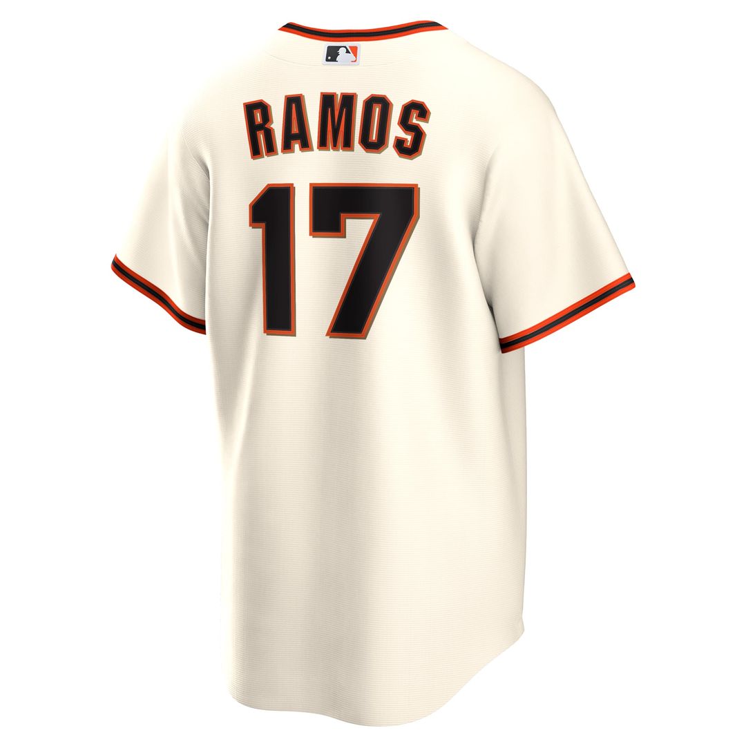 San Francisco Giants Heliot Ramos Nike Home Replica Jersey - Cream
