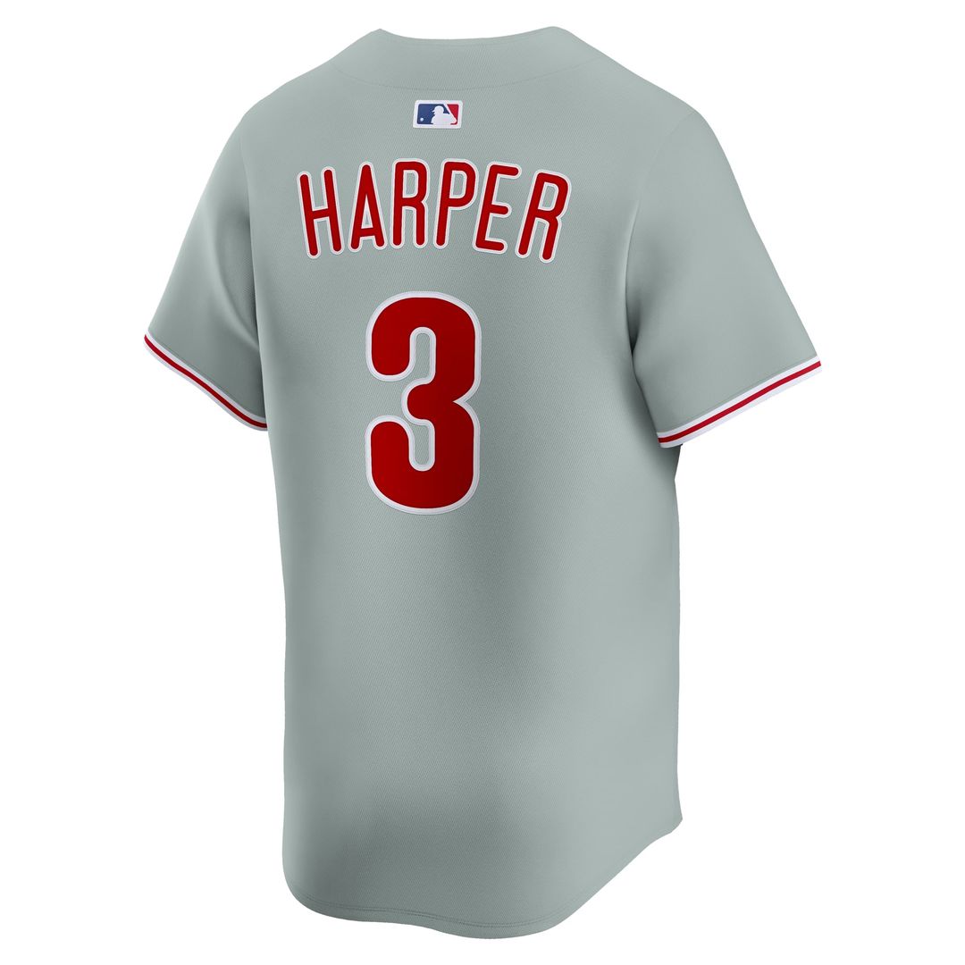 Philadelphia Phillies Bryce Harper Nike Home Limited Player Jersey - White