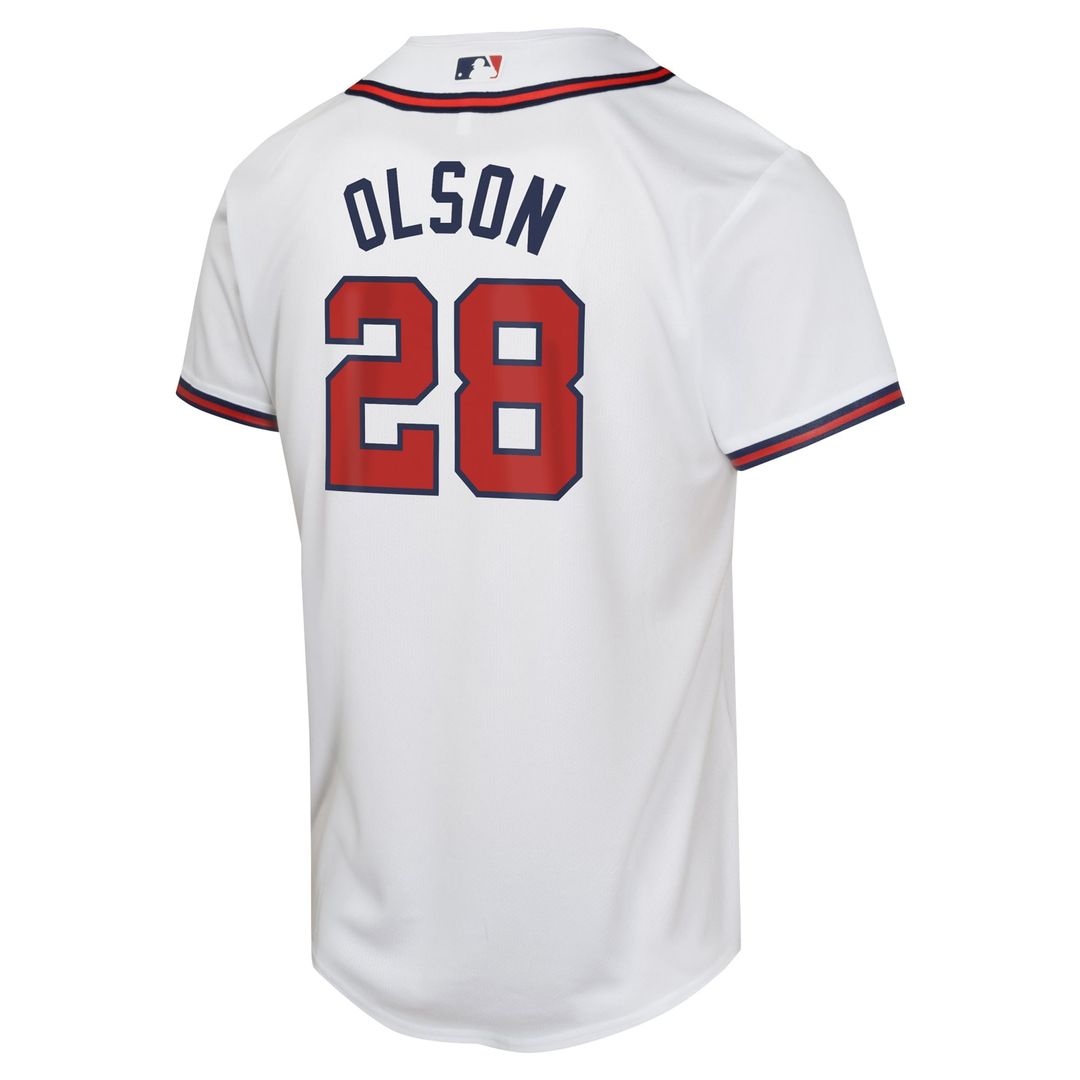 Atlanta Braves Matt Olson Nike Youth Home Game Player Jersey - White
