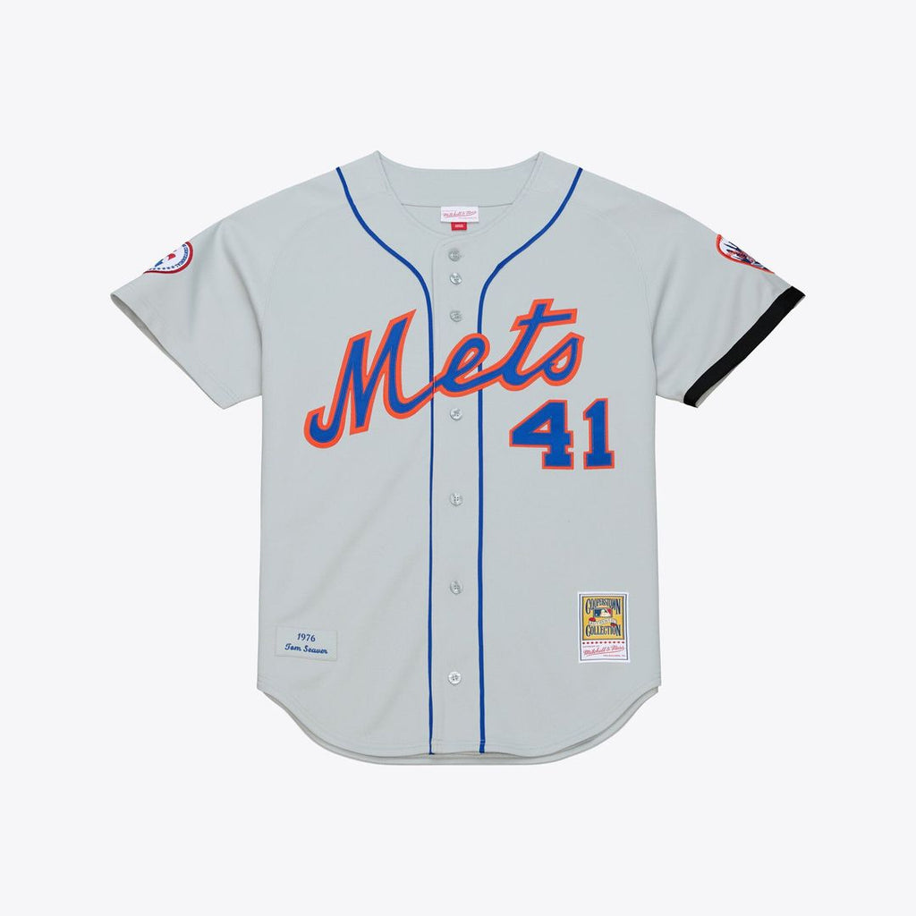 New York Mets Tom Seaver Mitchell & Ness 1976 Authentic Jersey - Gray