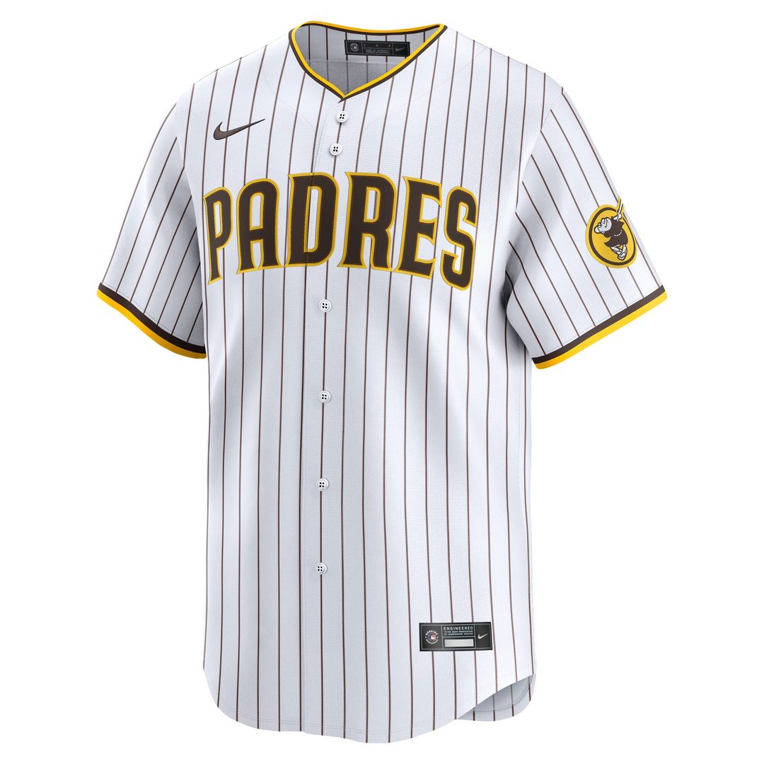 San Diego Padres Jackson Merrill Nike Home Limited Player Jersey - White