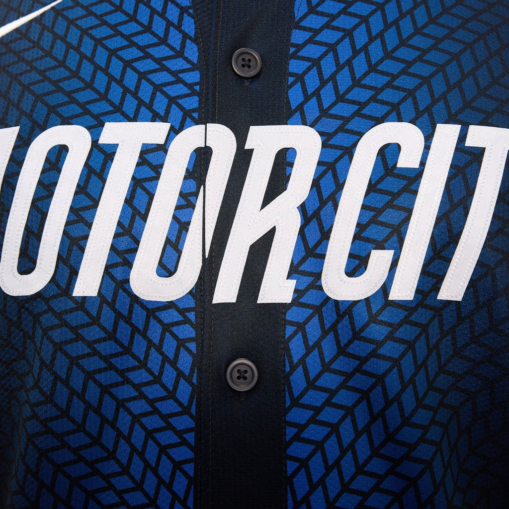 Detroit Tigers Nike City Connect Limited Jersey - Blue