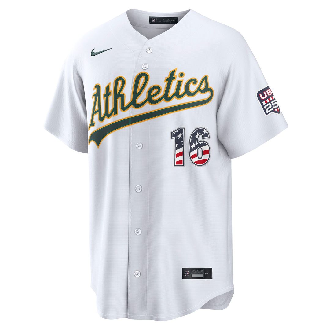 Athletics Nick Kurtz Nike USA 250 Fourth of July Home Stadium Jersey - White