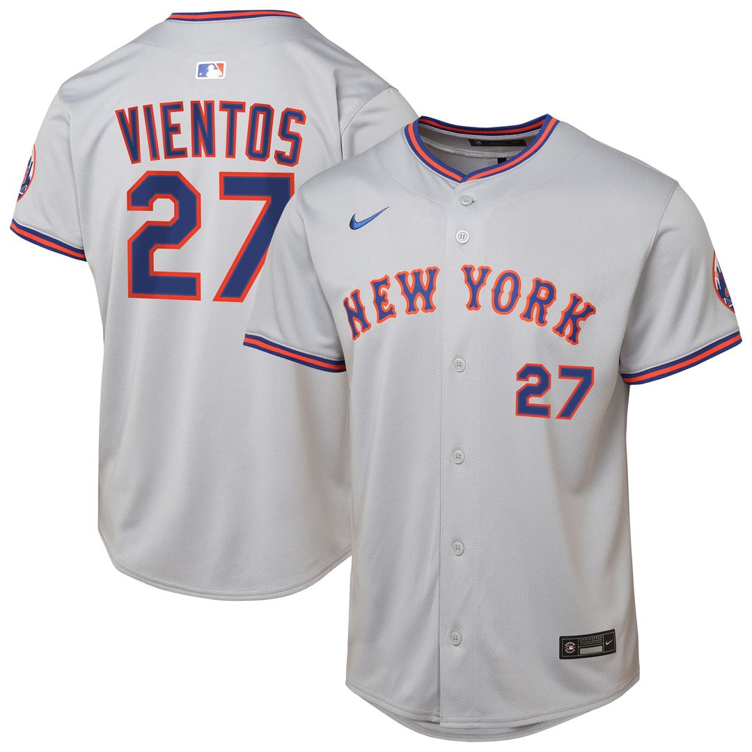 New York Mets Mark Vientos Nike Youth Alternate 2 Limited Jersey ¨C Royal