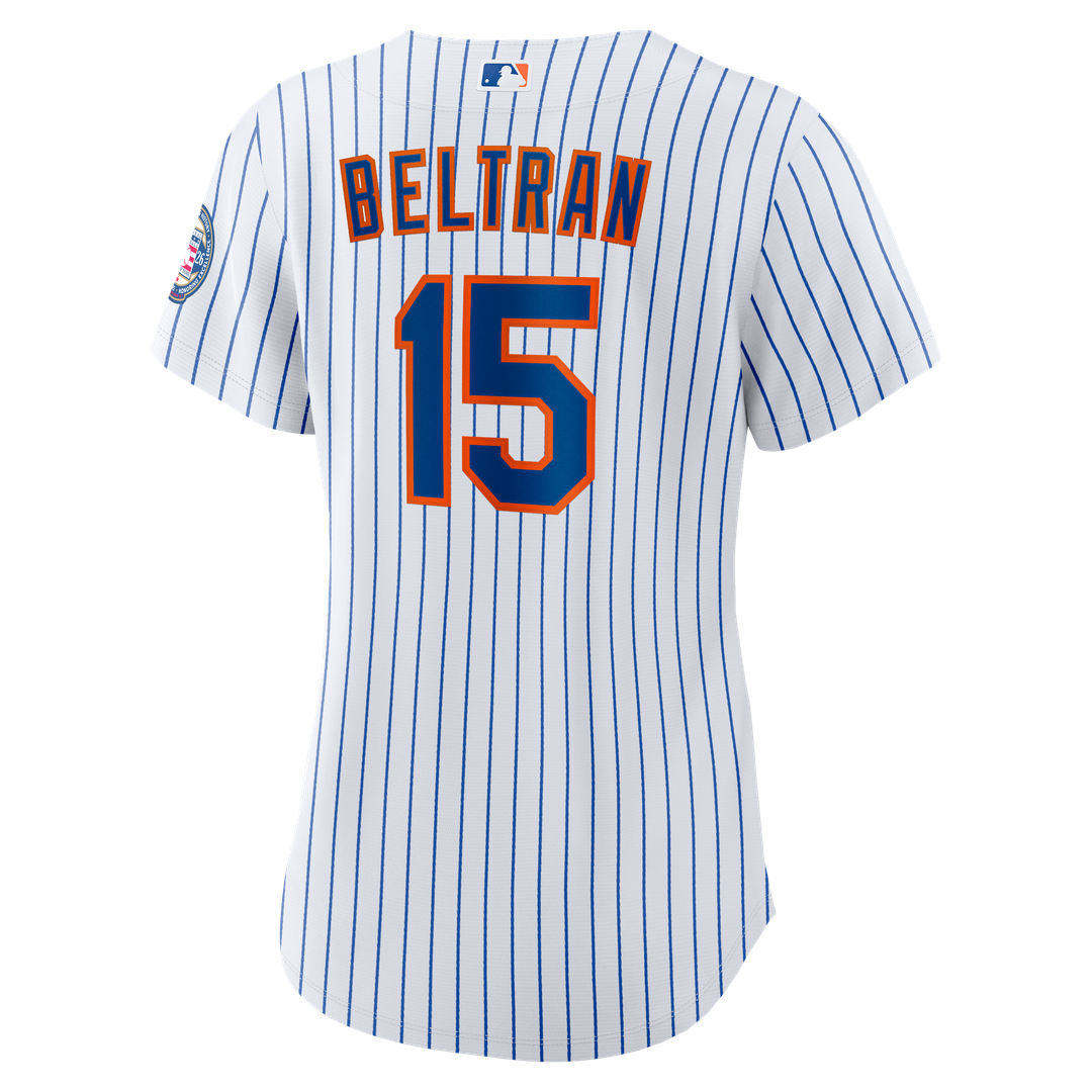 New York Mets Carlos Beltran Nike Women's 2026 Baseball Hall of Fame Retired Player Replica Jersey - White