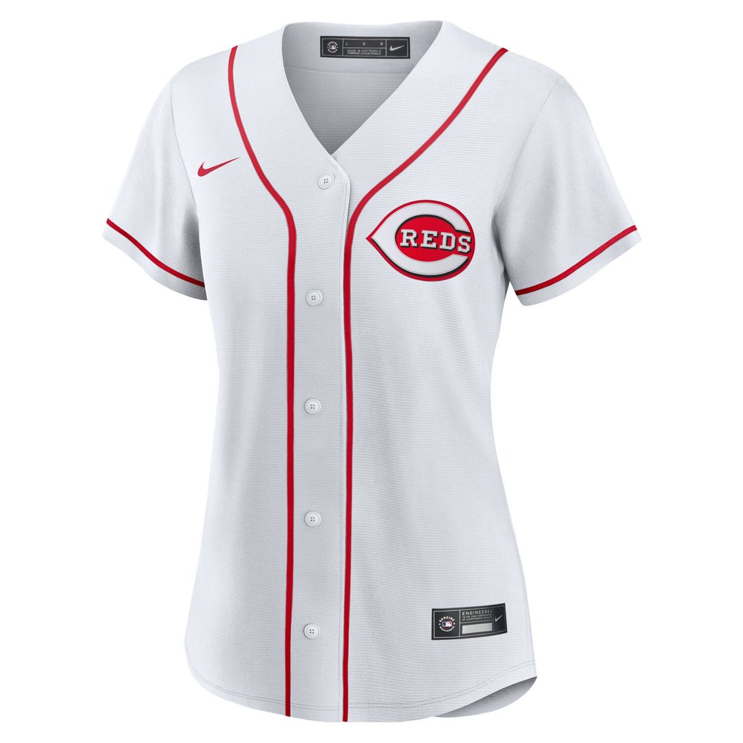 Cincinnati Reds Ke'Bryan Hayes Nike Women's Home Replica Jersey - White