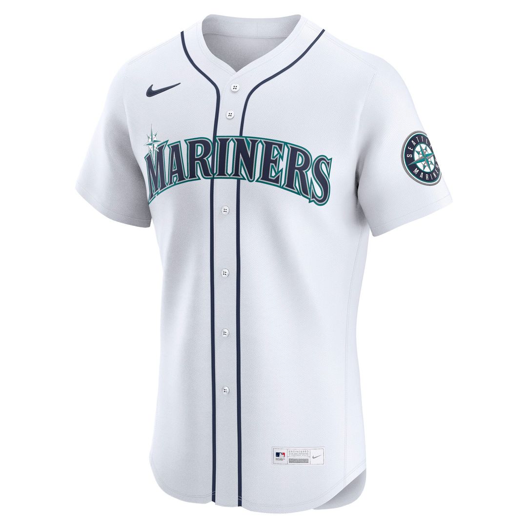 Seattle Mariners Julio Rodríguez Nike Home Elite Jersey - White