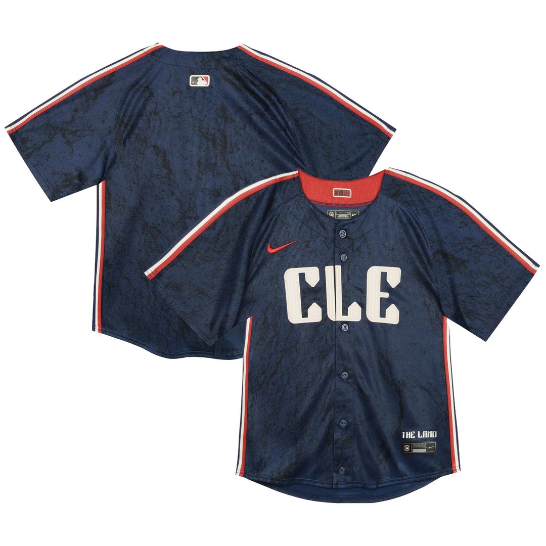 Cleveland Guardians Nike Toddler City Connect Team Limited Jersey - Navy