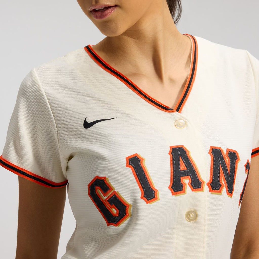 San Francisco Giants Nike Women's Home Replica Team Jersey - Cream