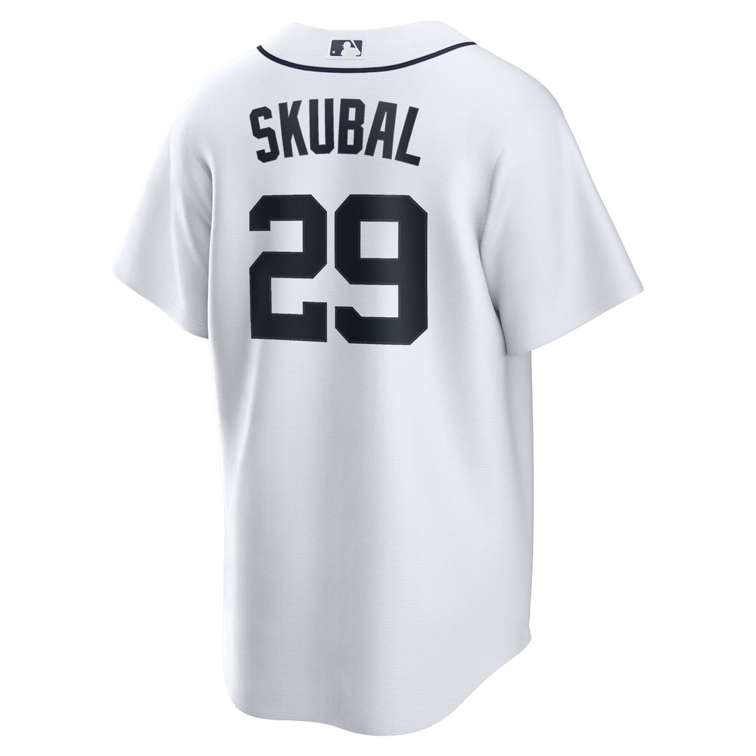 Detroit Tigers Tarik Skubal Nike Home Replica Jersey - White