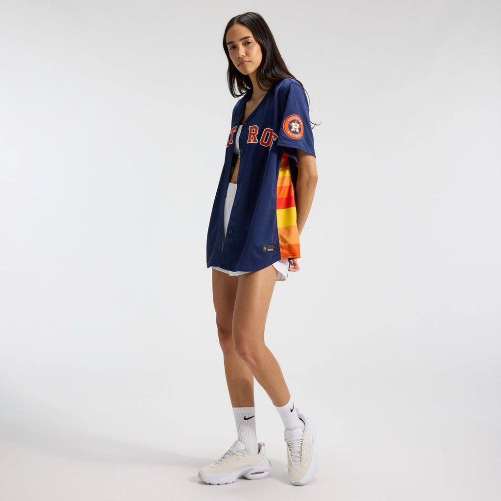 Houston Astros Jose Altuve Nike Women's Alternate Limited Player Jersey ¨C Navy