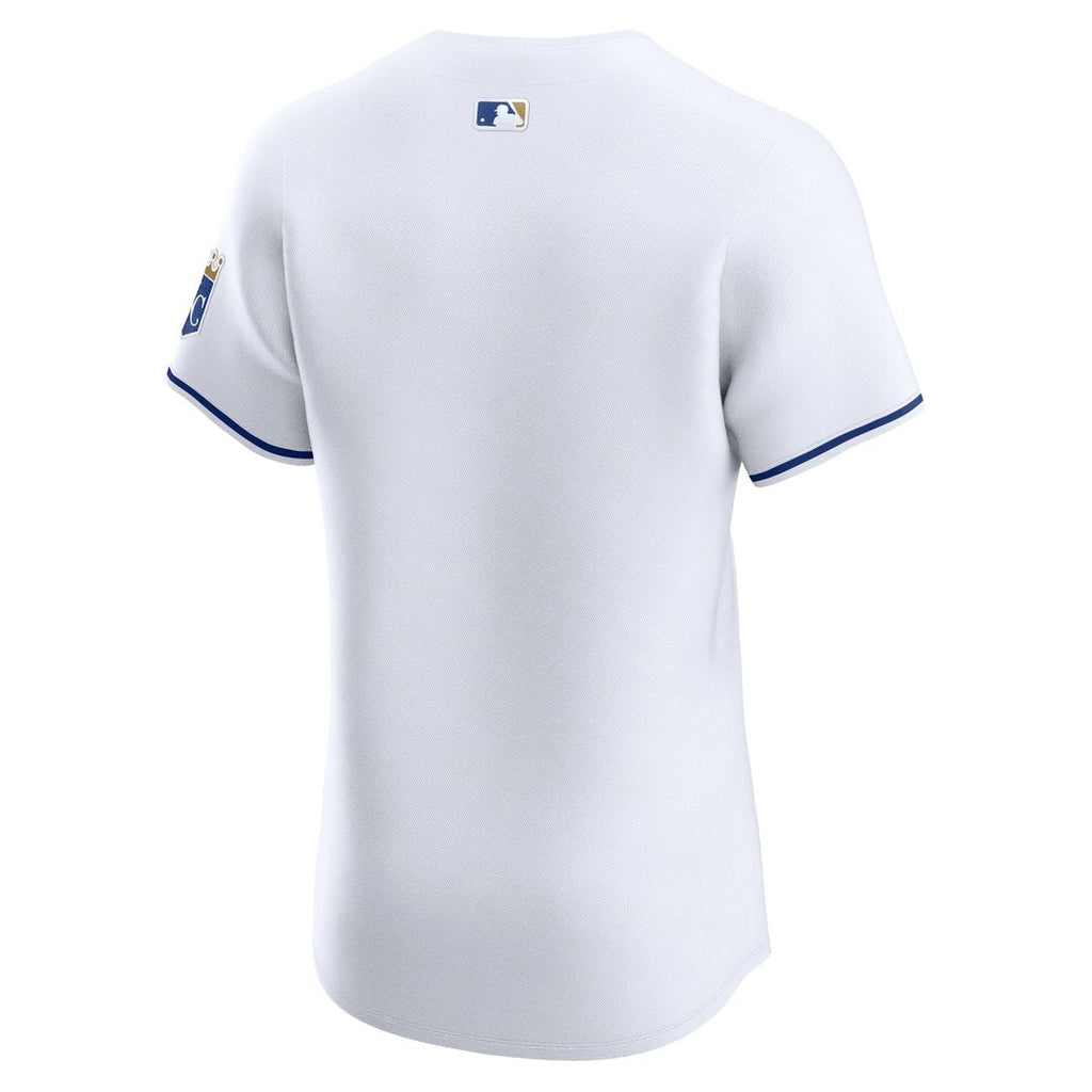 Kansas City Royals Nike Home Elite Jersey - White