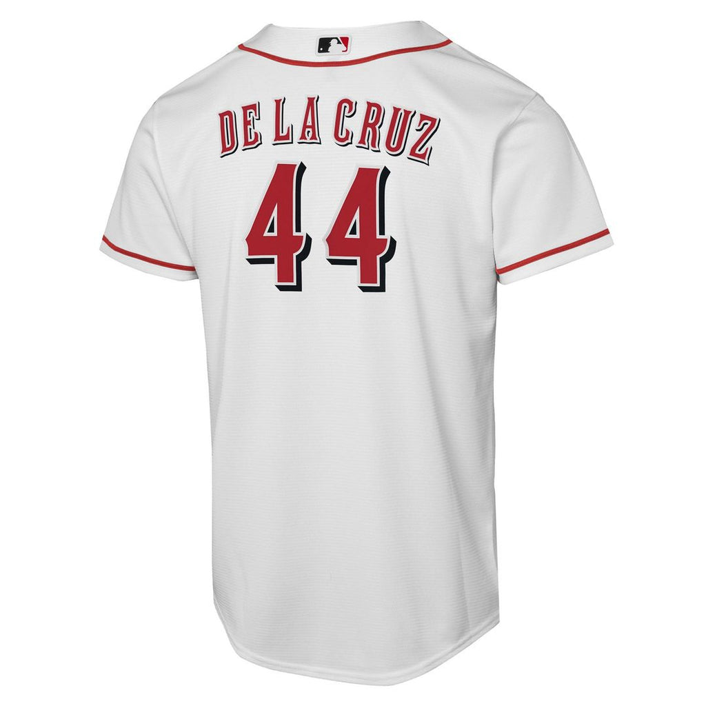Cincinnati Reds Elly De La Cruz Nike Youth Home Replica Player Jersey - White