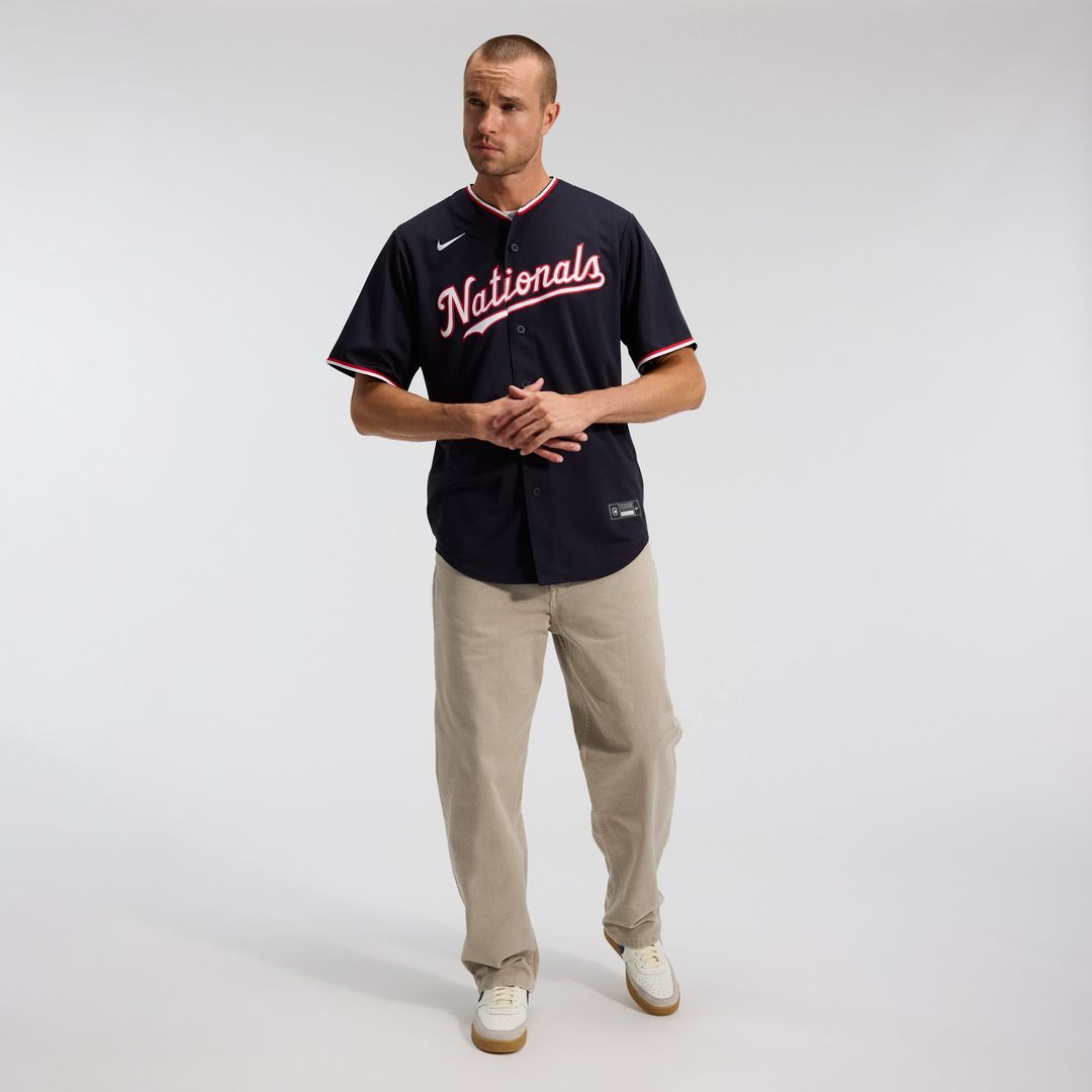 Washington Nationals Dylan Crews Nike Alternate Replica Jersey - Navy