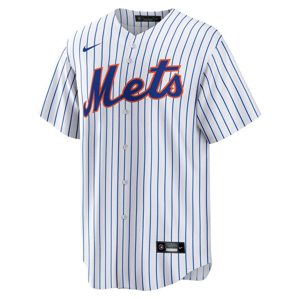 New York Mets David Peterson Nike Home Replica Jersey - White