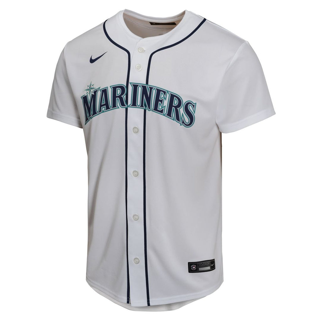 Seattle Mariners Julio Rodr¨ªguez Nike Youth Home Game Player Jersey - White
