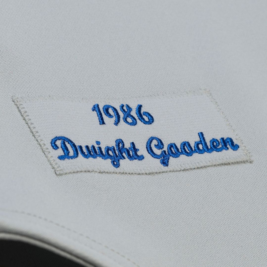 New York Mets Dwight Gooden Mitchell & Ness 1986 Authentic Jersey - White