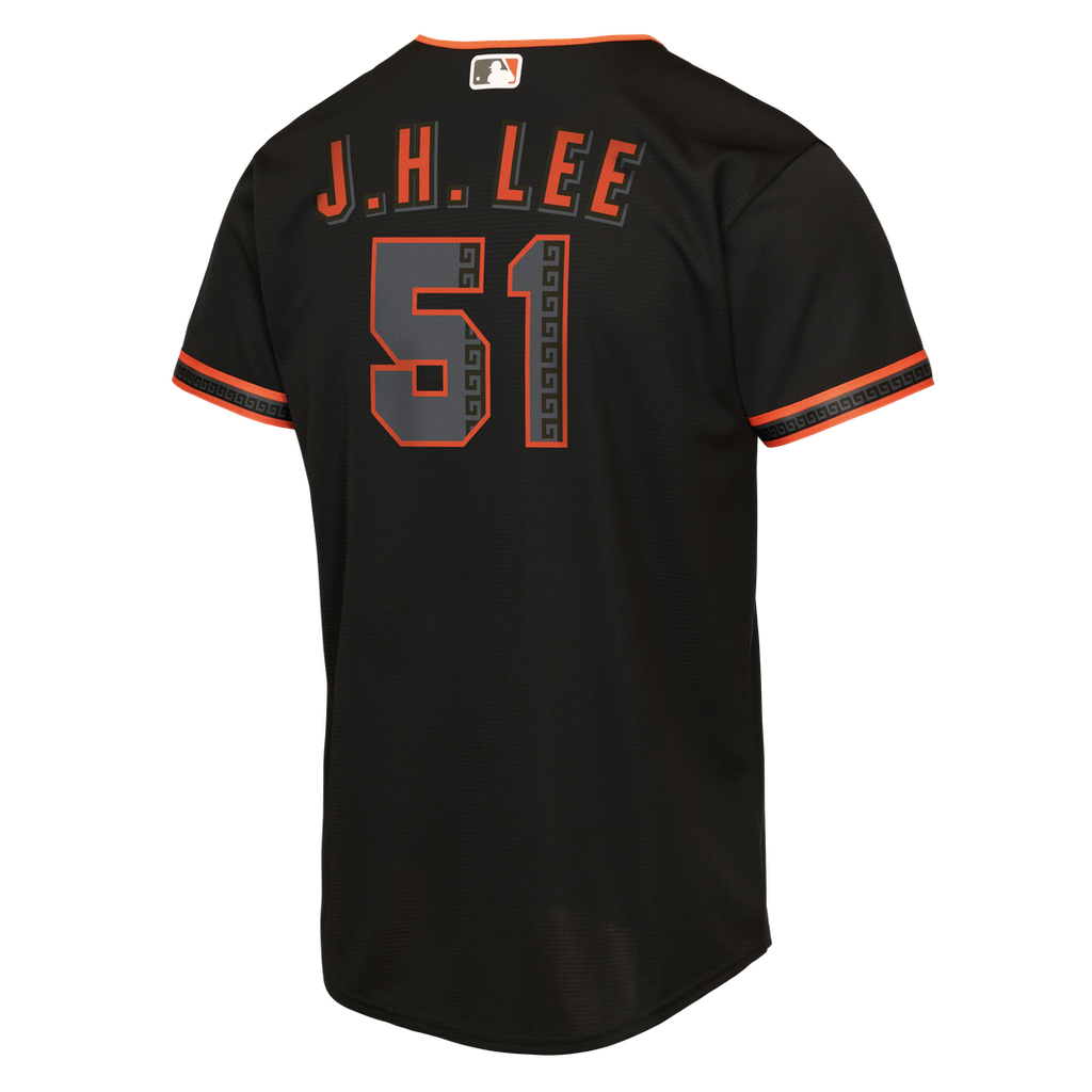 San Francisco Giants Jung Hoo Lee Nike Youth Alternate 2 Replica Jersey - Black