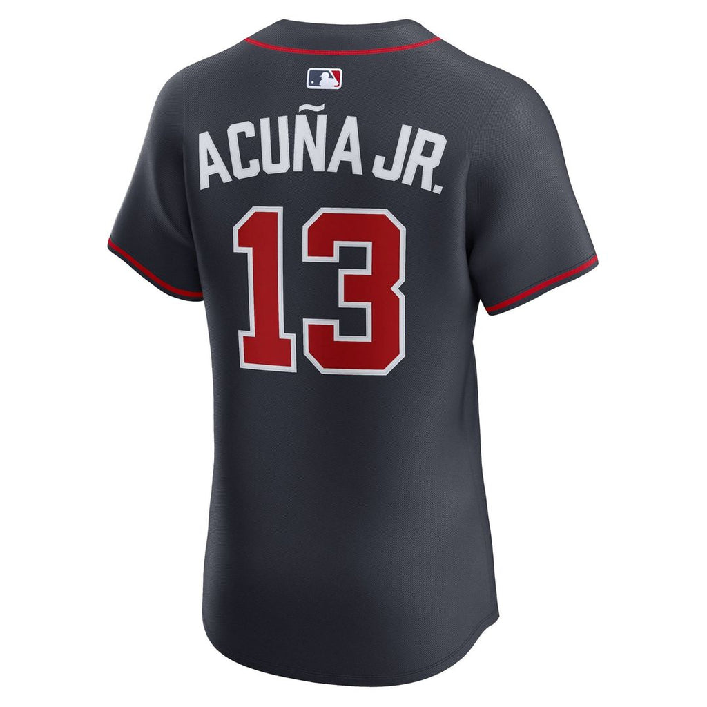 Atlanta Braves Ronald Acu?a Jr. Nike Home Elite Player Jersey - White