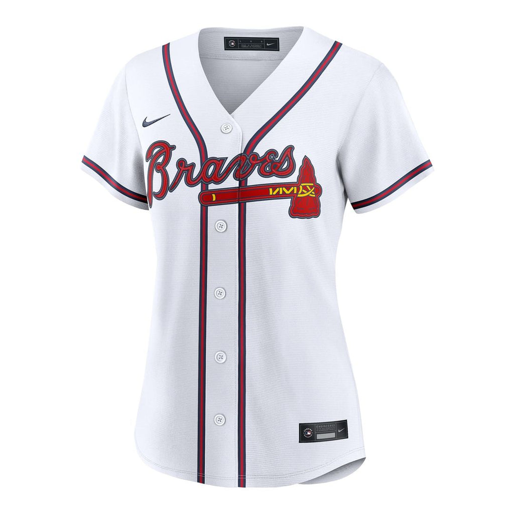 Atlanta Braves Spencer Schwellenbach Nike Women's Home Replica Jersey - White