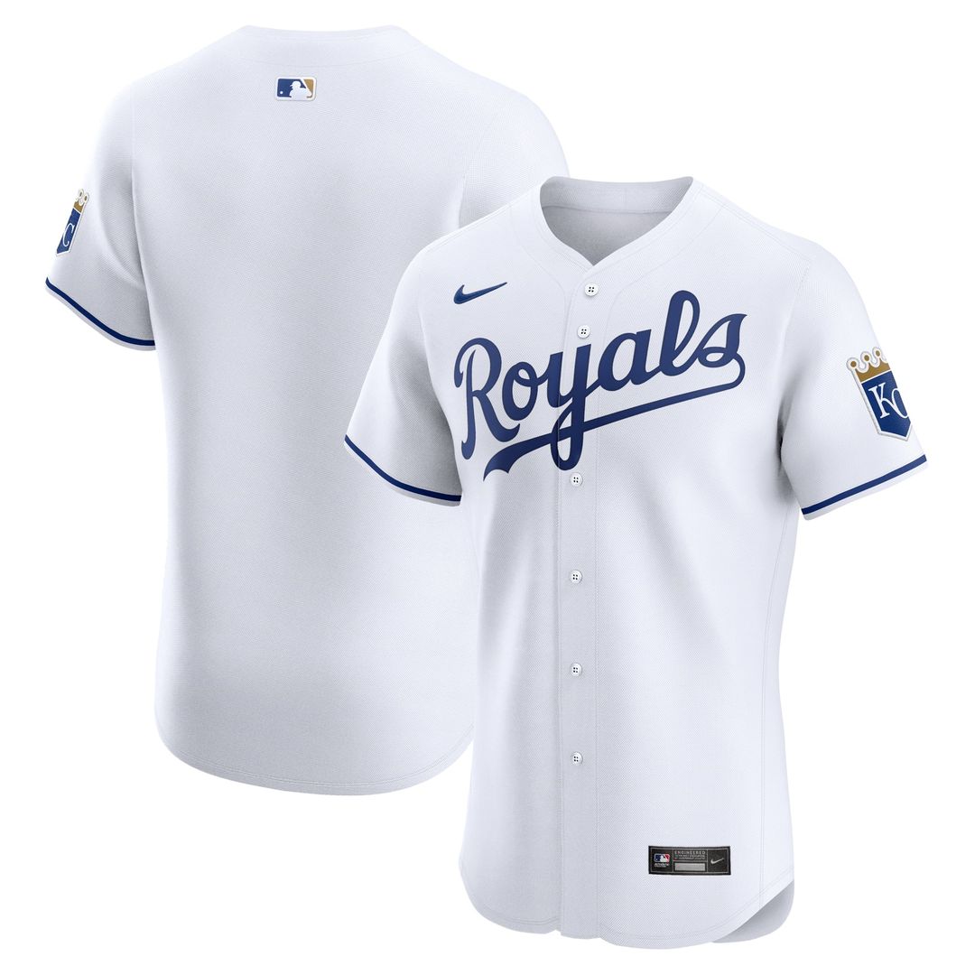 Kansas City Royals Nike Alternate Vapor Premier Elite Patch Jersey - Royal