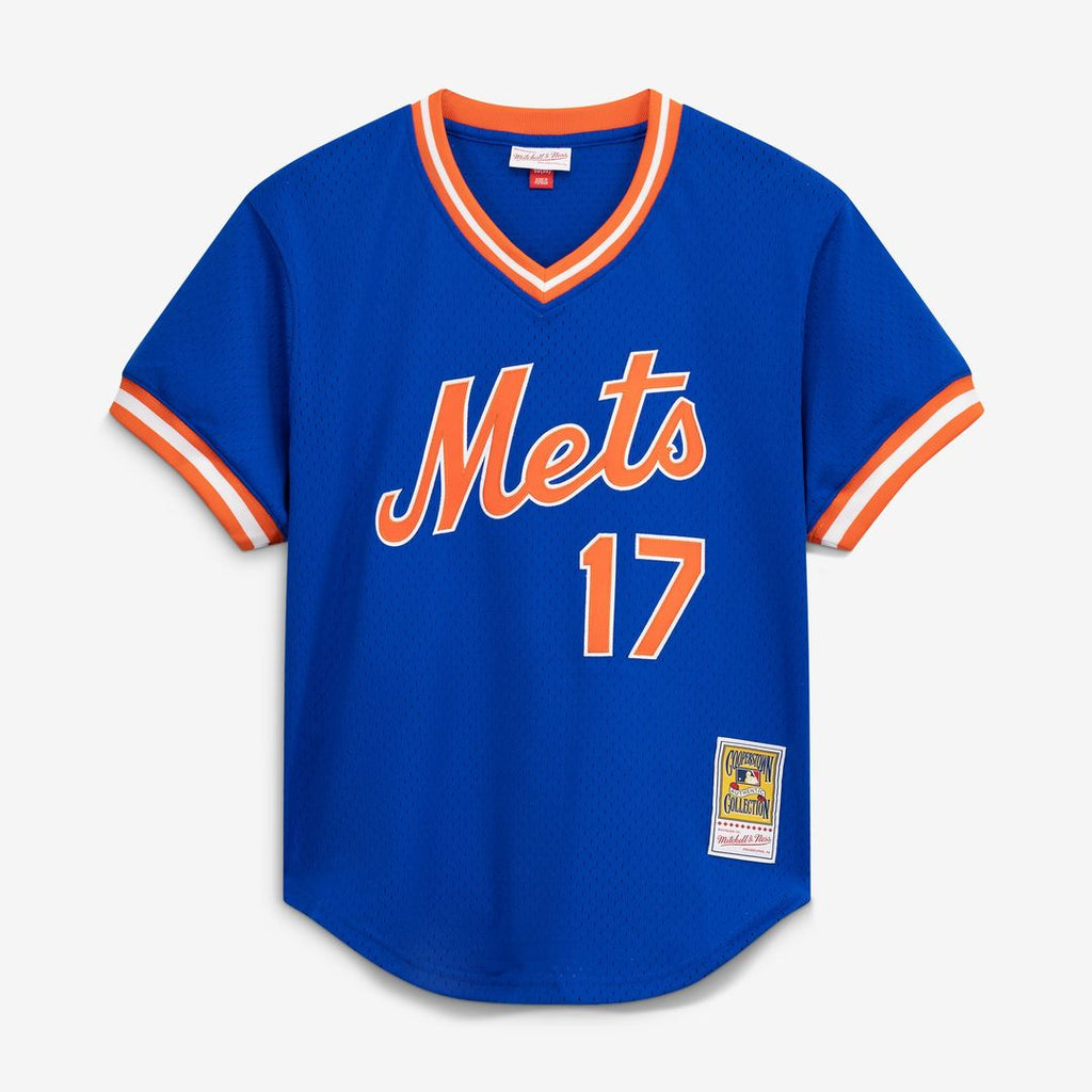 New York Mets Keith Hernandez Mitchell & Ness Authentic Batting Practice Jersey - Royal