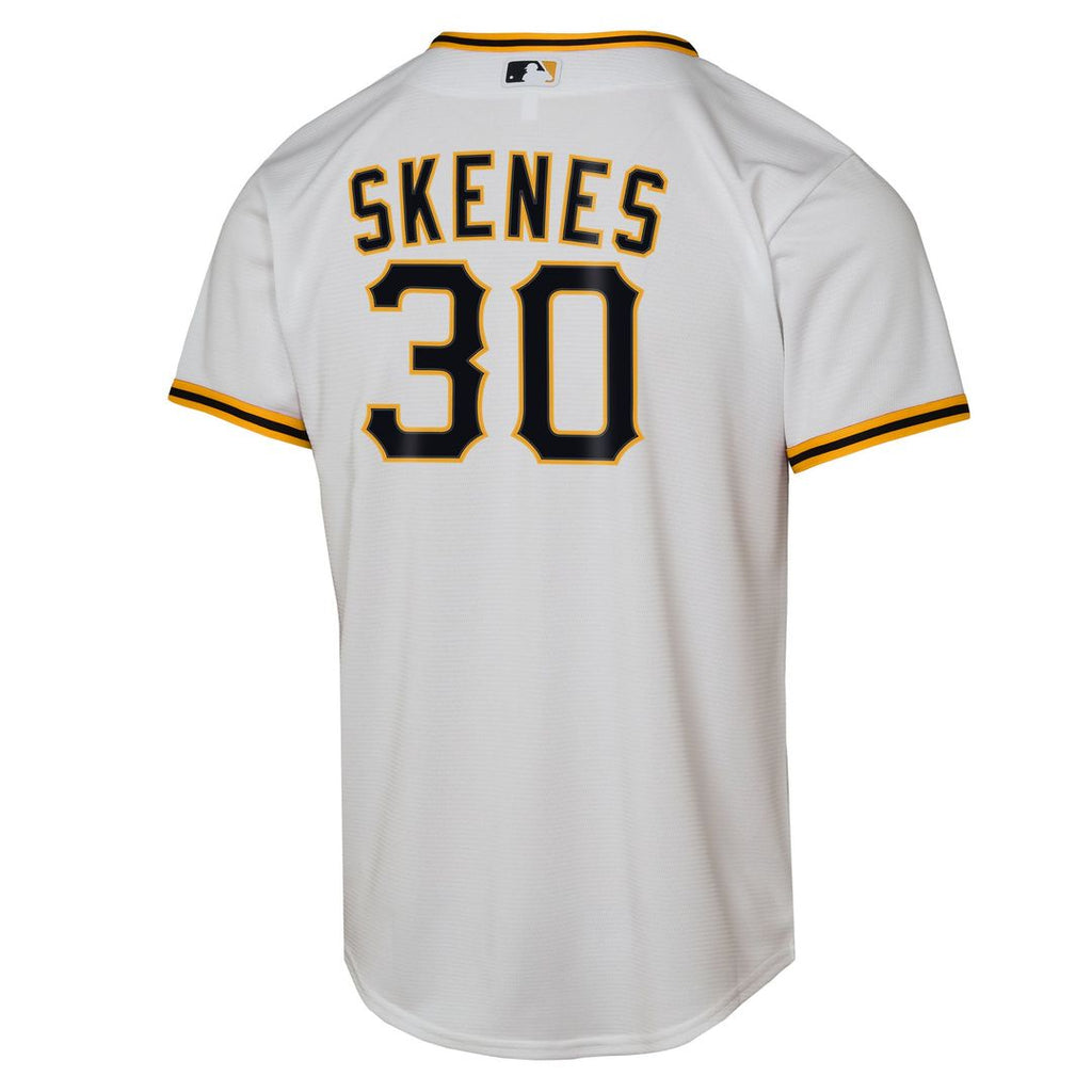 Pittsburgh Pirates Paul Skenes Nike Youth Home Replica Player Jersey - White