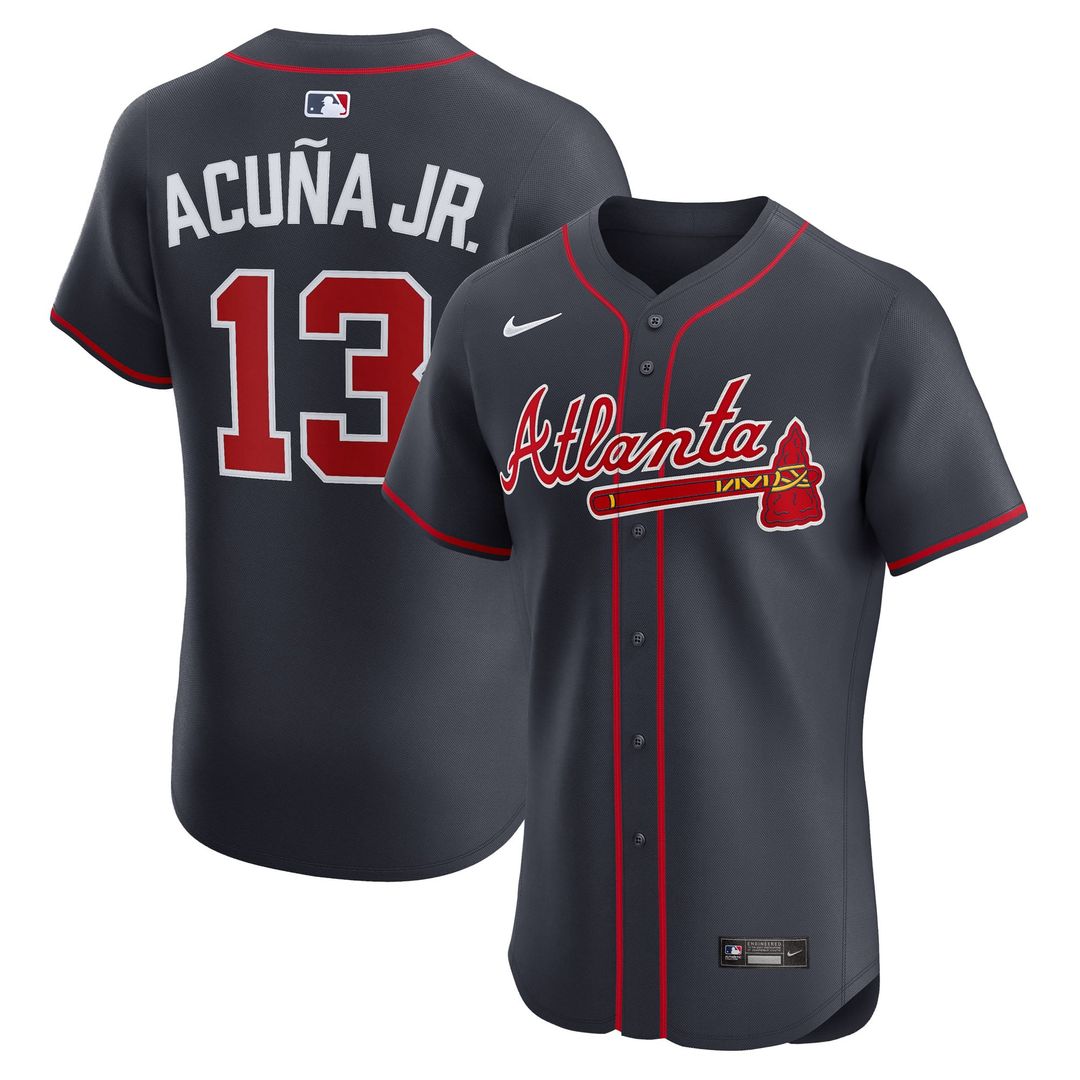 Atlanta Braves Ronald Acu?a Jr. Nike Home Elite Player Jersey - White