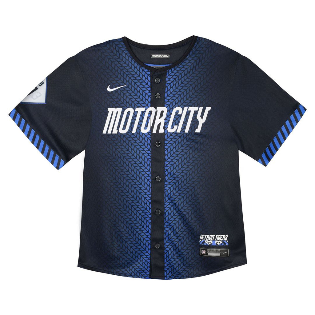 Detroit Tigers Javier Baez Nike Toddler 2024 City Connect Limited Jersey - Navy