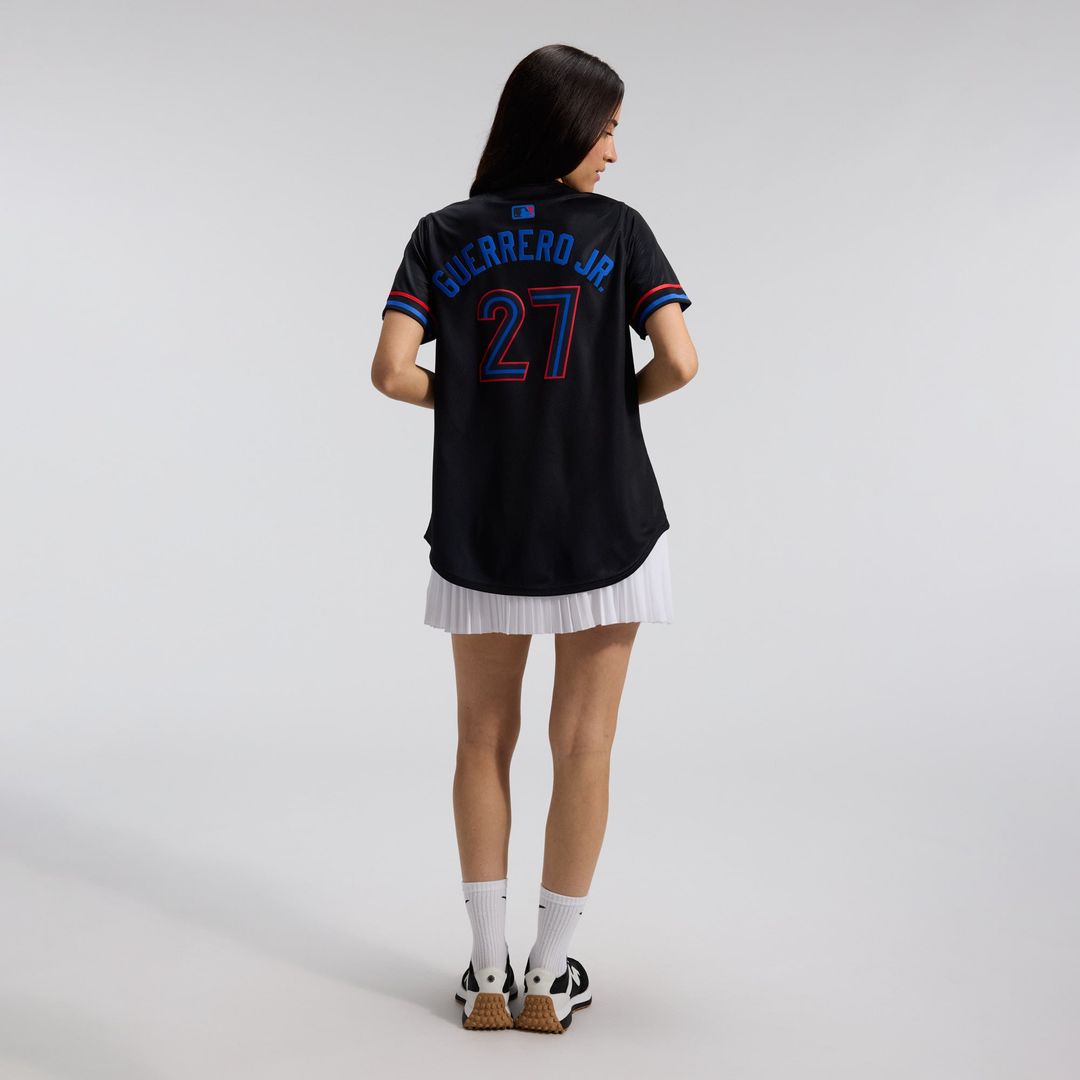 Toronto Blue Jays Vladimir Guerrero Jr. Nike Women's 2024 City Connect Limited Player Jersey - Navy