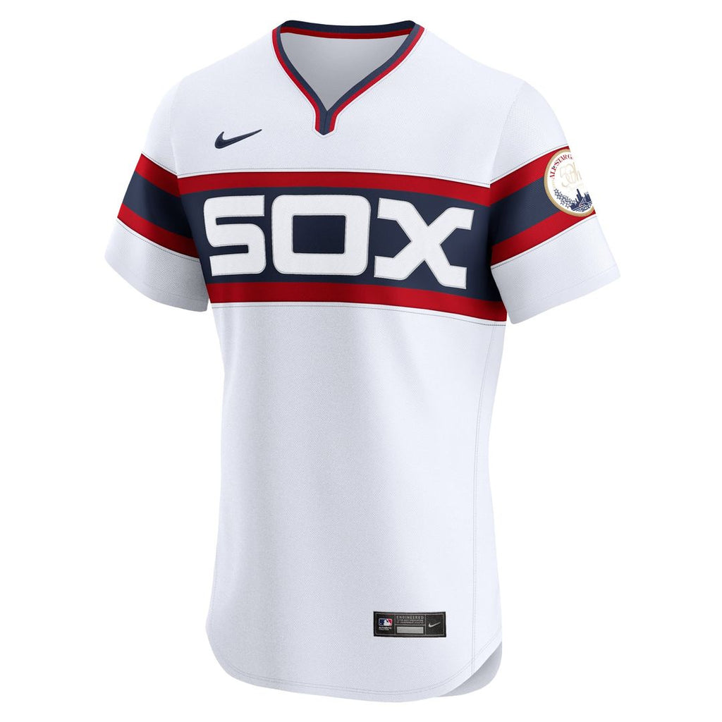 Chicago White Sox Nike Alternate Vapor Premier Elite Patch Jersey - White
