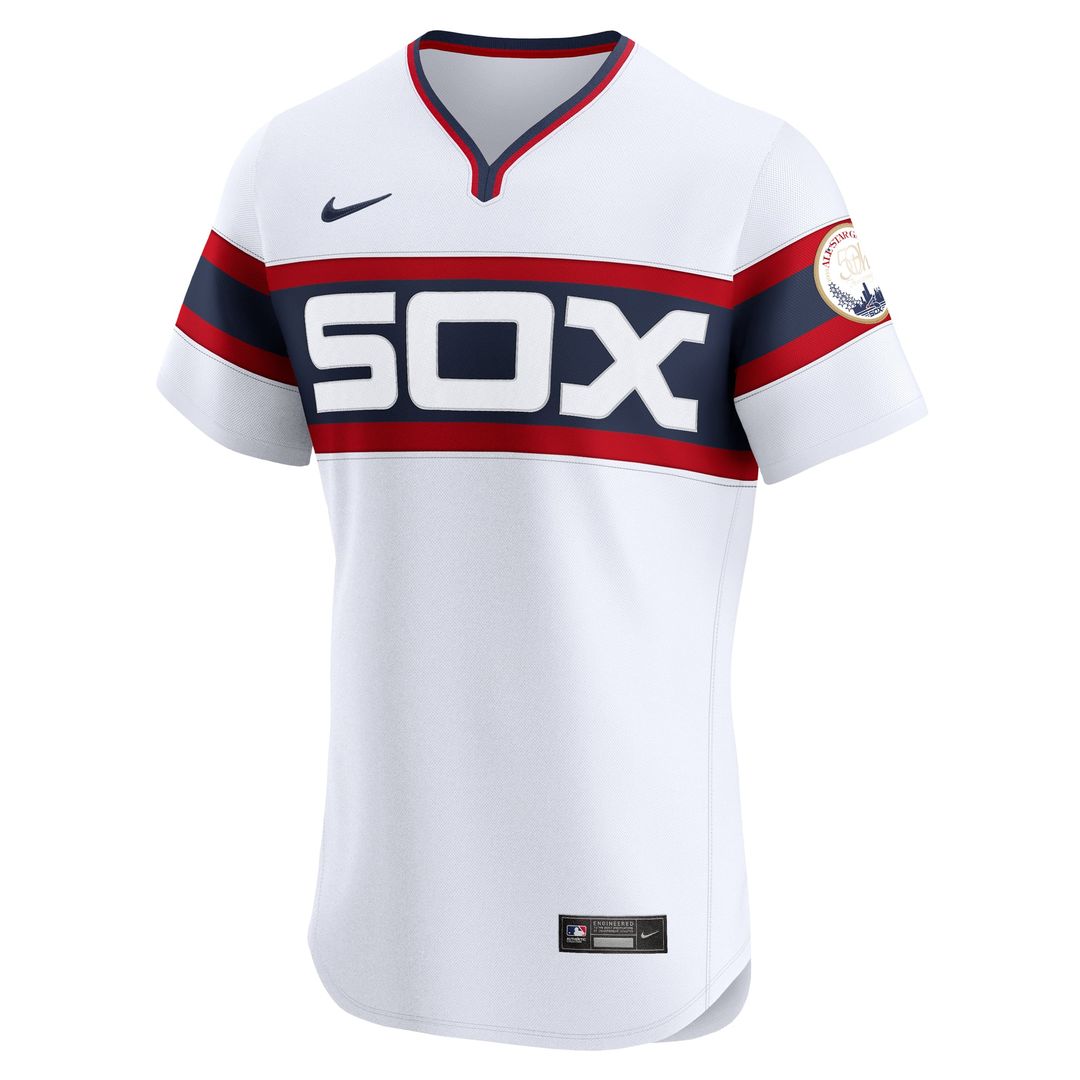 Chicago White Sox Nike Alternate Vapor Premier Elite Patch Jersey - White