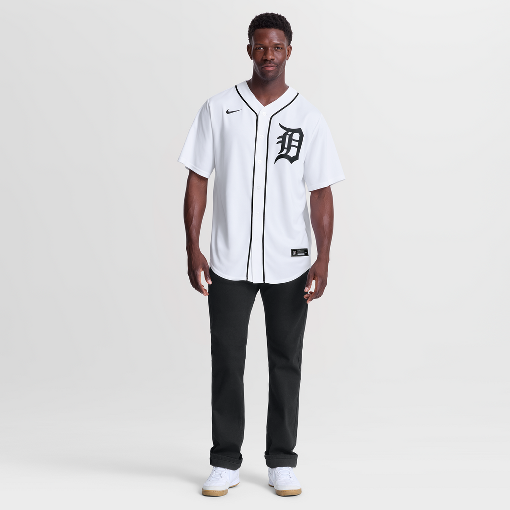 Detroit Tigers Tarik Skubal Nike Home Replica Jersey - White