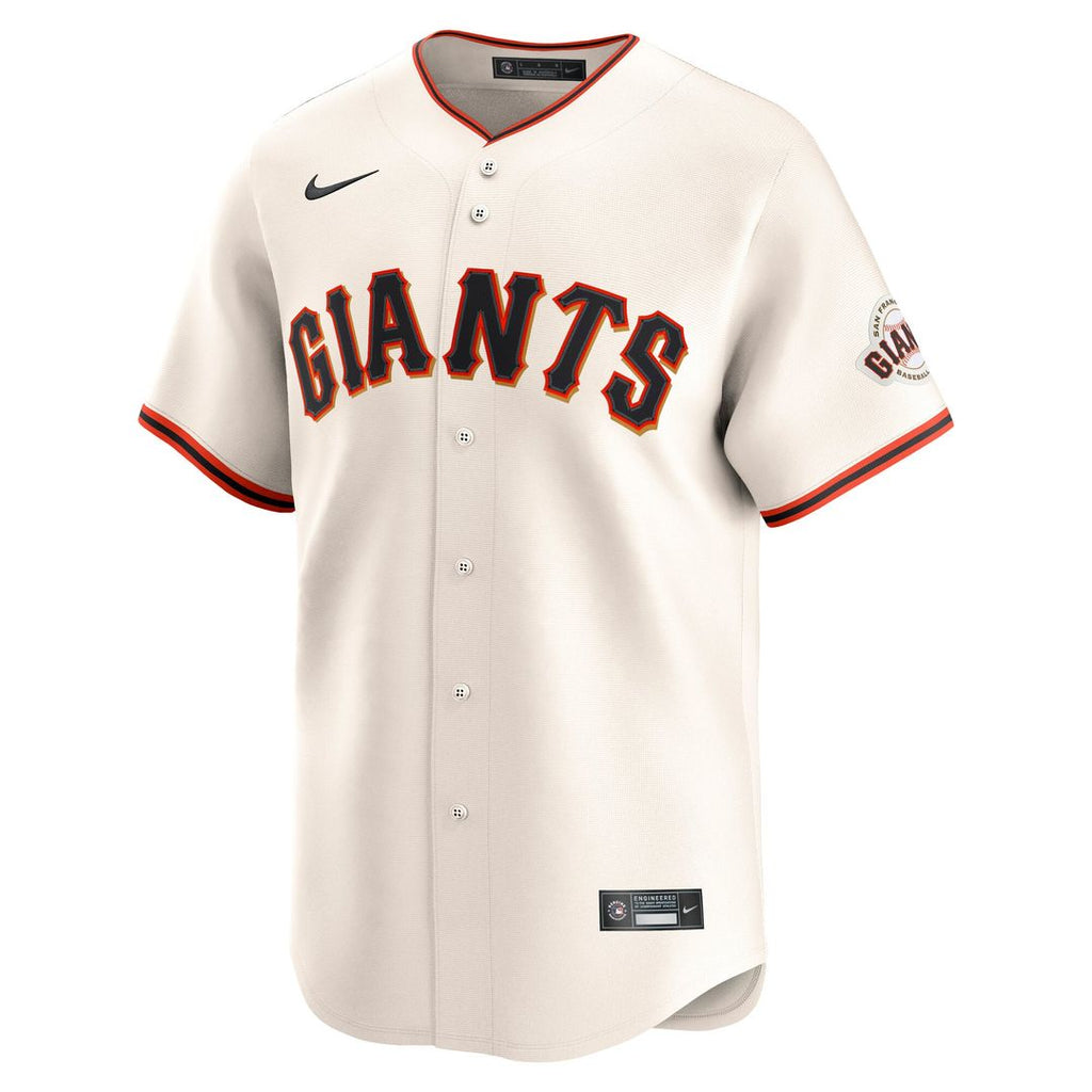 San Francisco Giants Nike Home Limited Jersey - Cream