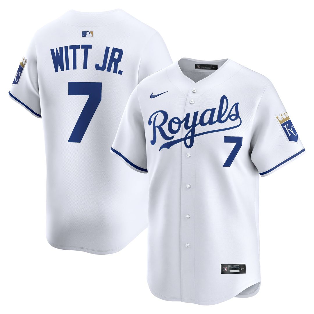 Kansas City Royals Bobby Witt Jr. Nike Alternate Limited Player Jersey - Light Blue