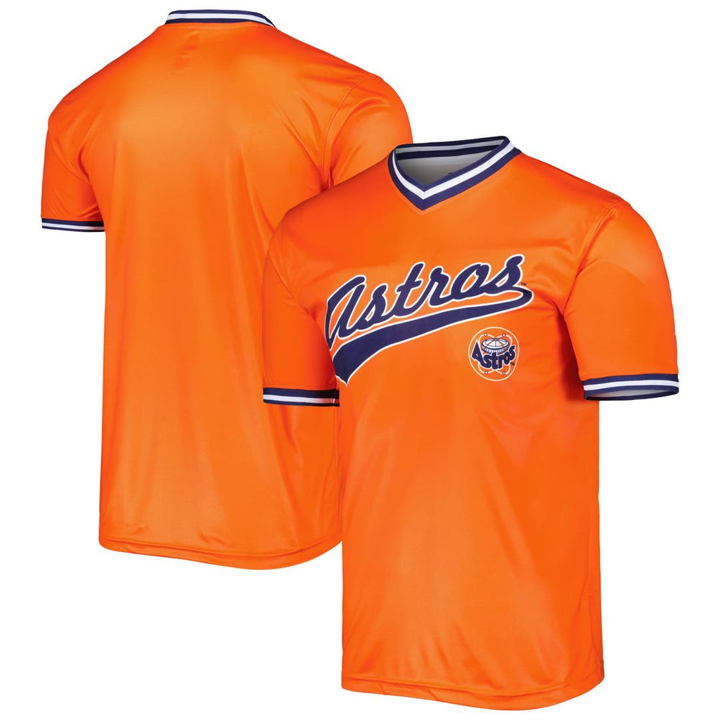 Houston Astros Stitches Cooperstown Team Jersey - Orange