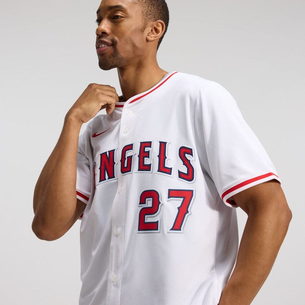 Los Angeles Angels Mike Trout Nike Home Limited Player Jersey - White