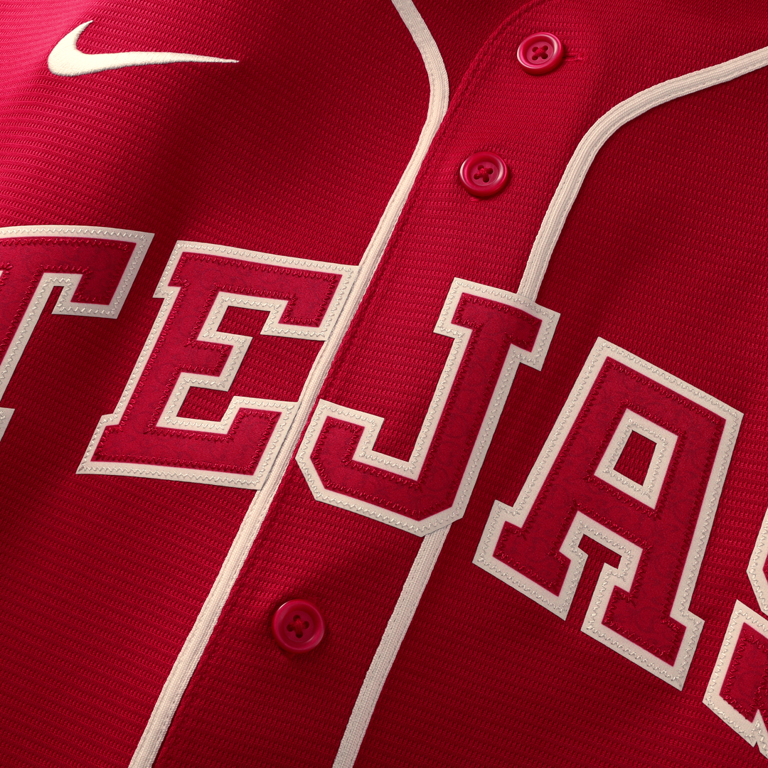 Texas Rangers Joc Pederson Nike 2026 City Connect Stadium Jersey - Red