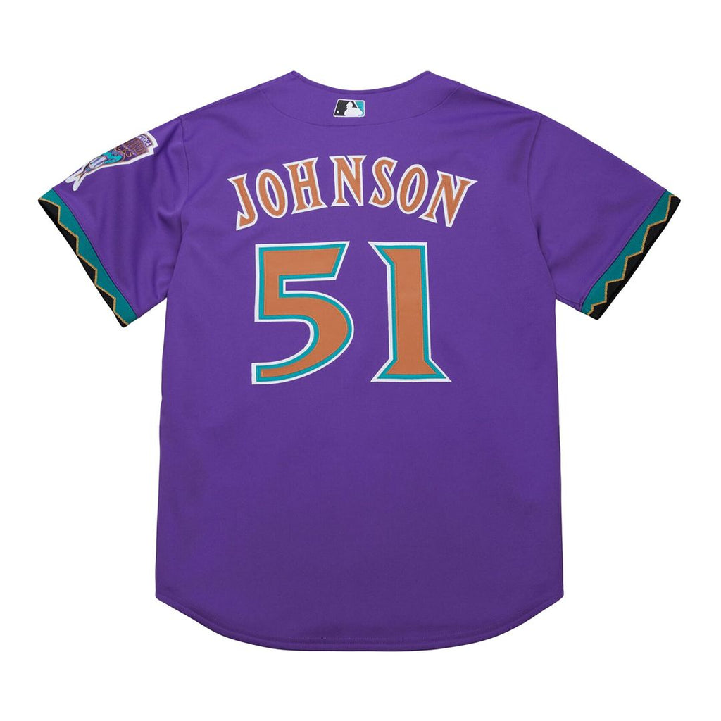 Arizona Diamondbacks Randy Johnson Mitchell & Ness 2001 Authentic Jersey - Black